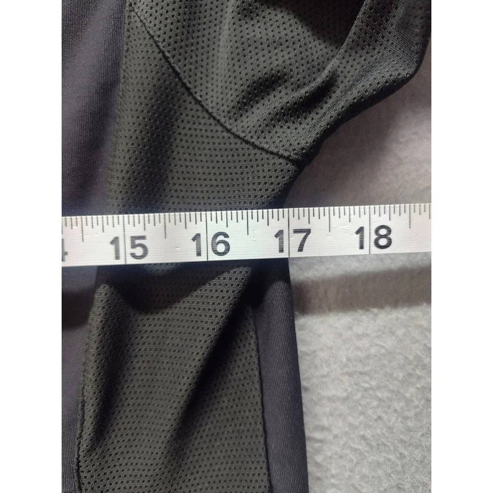 Nike Dri-FIT Womens Full Zip Running Jacket Black Mesh Pockets Size M